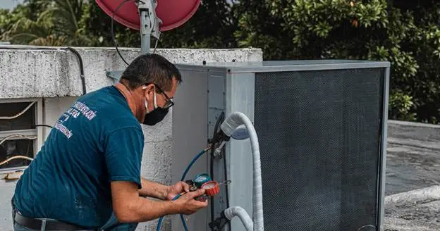 what does air conditioning service include